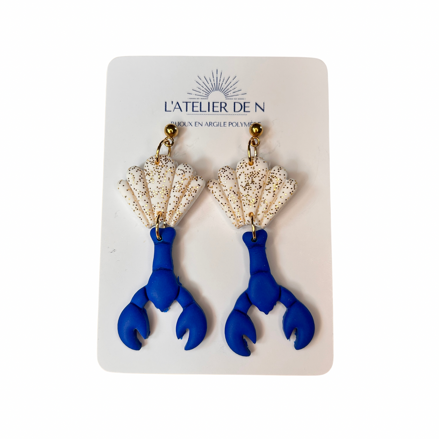 Boucles d’oreilles Océane L’atelier de N