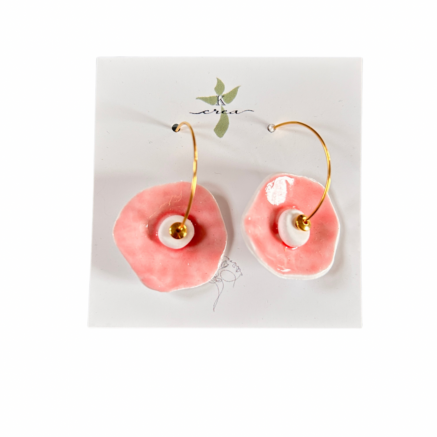 Boucles d’oreilles créoles Kcrea