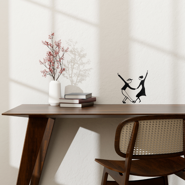 Décoration danseurs swing Filomen 3D