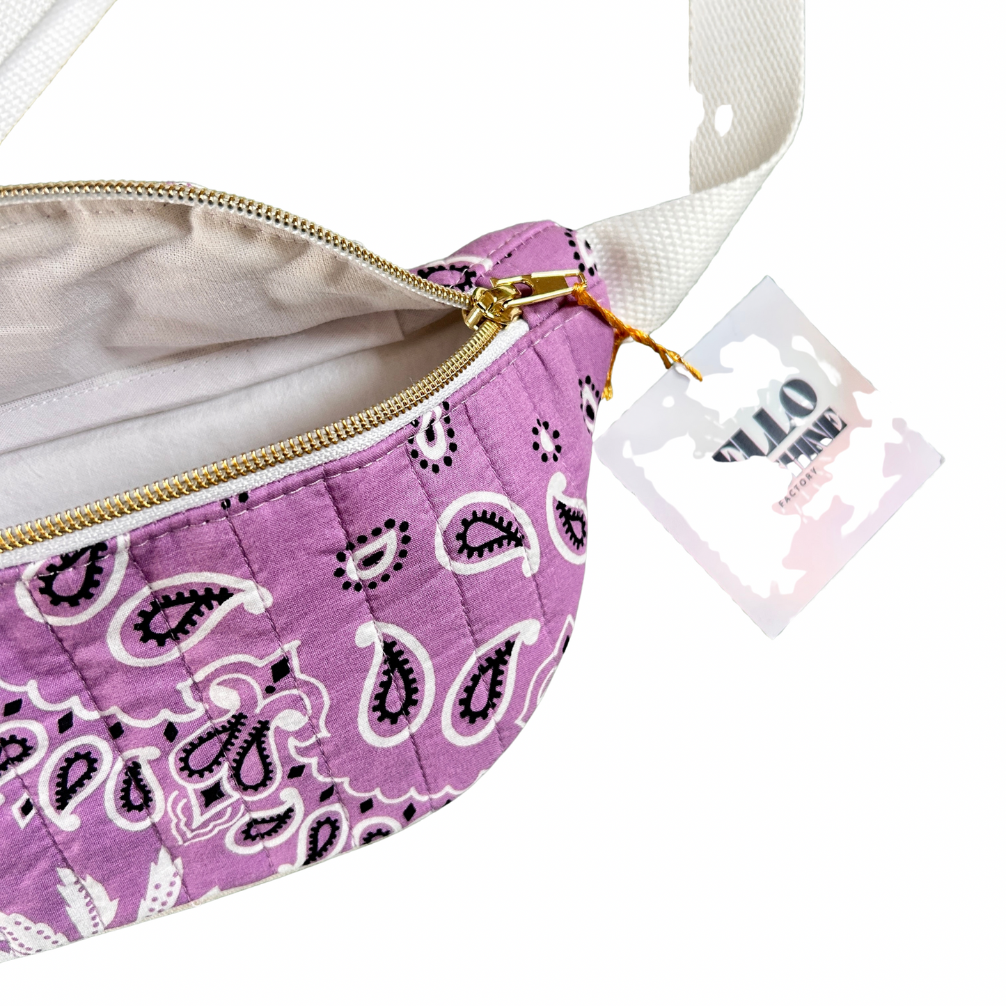 Sac banane imprimé bandana Hello sunshine