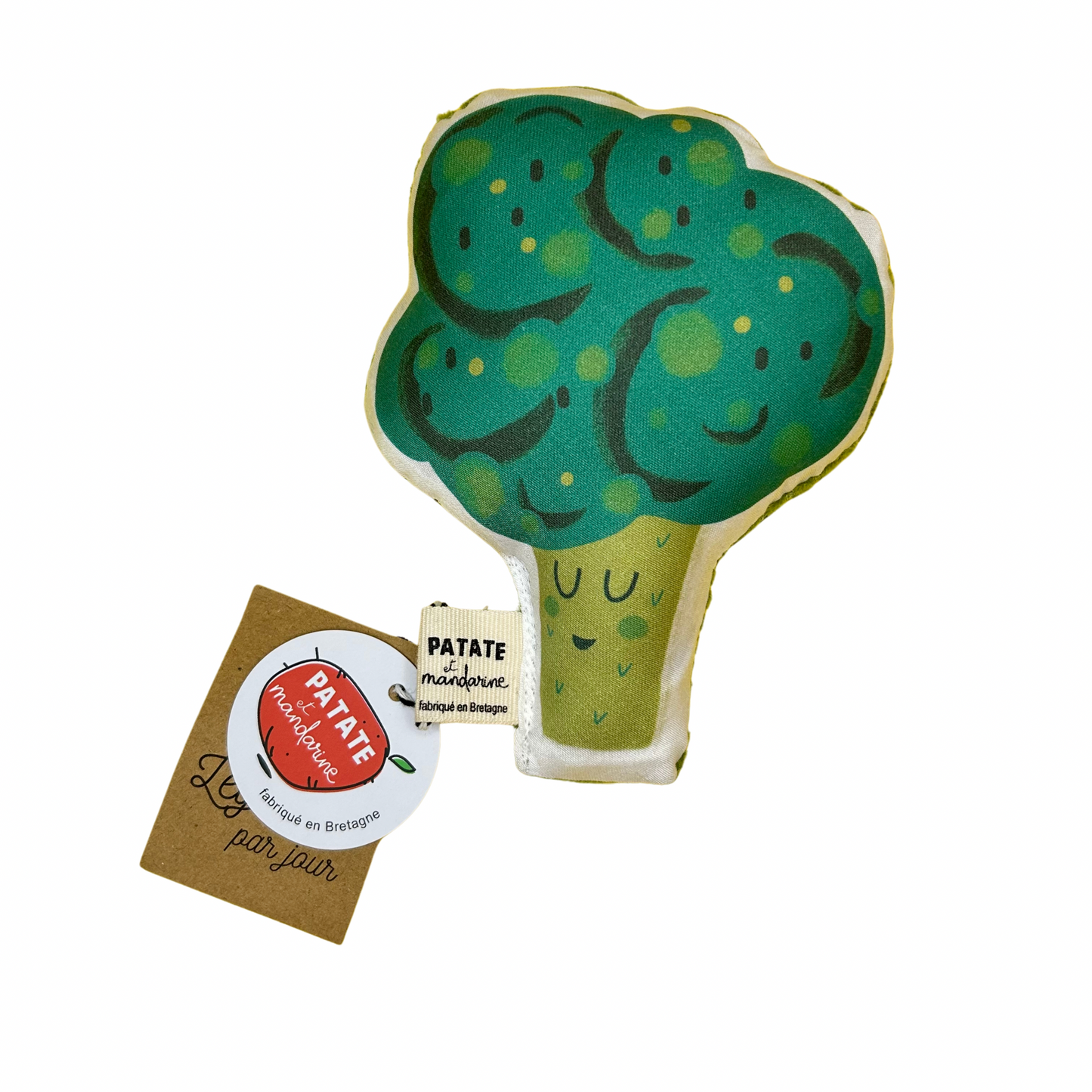 Hochet brocoli Patate et Mandarine