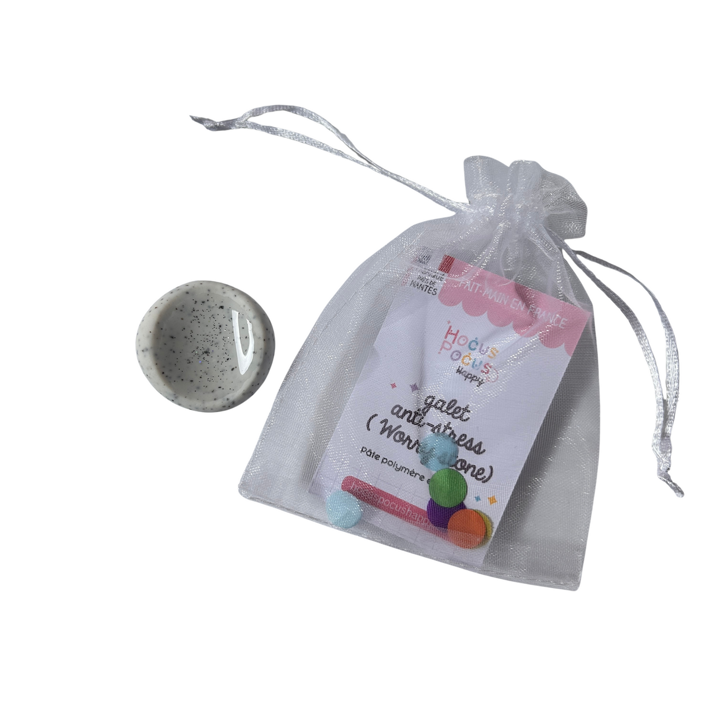 Worry Stone – Galet anti-stress artisanal Hocus Pocus