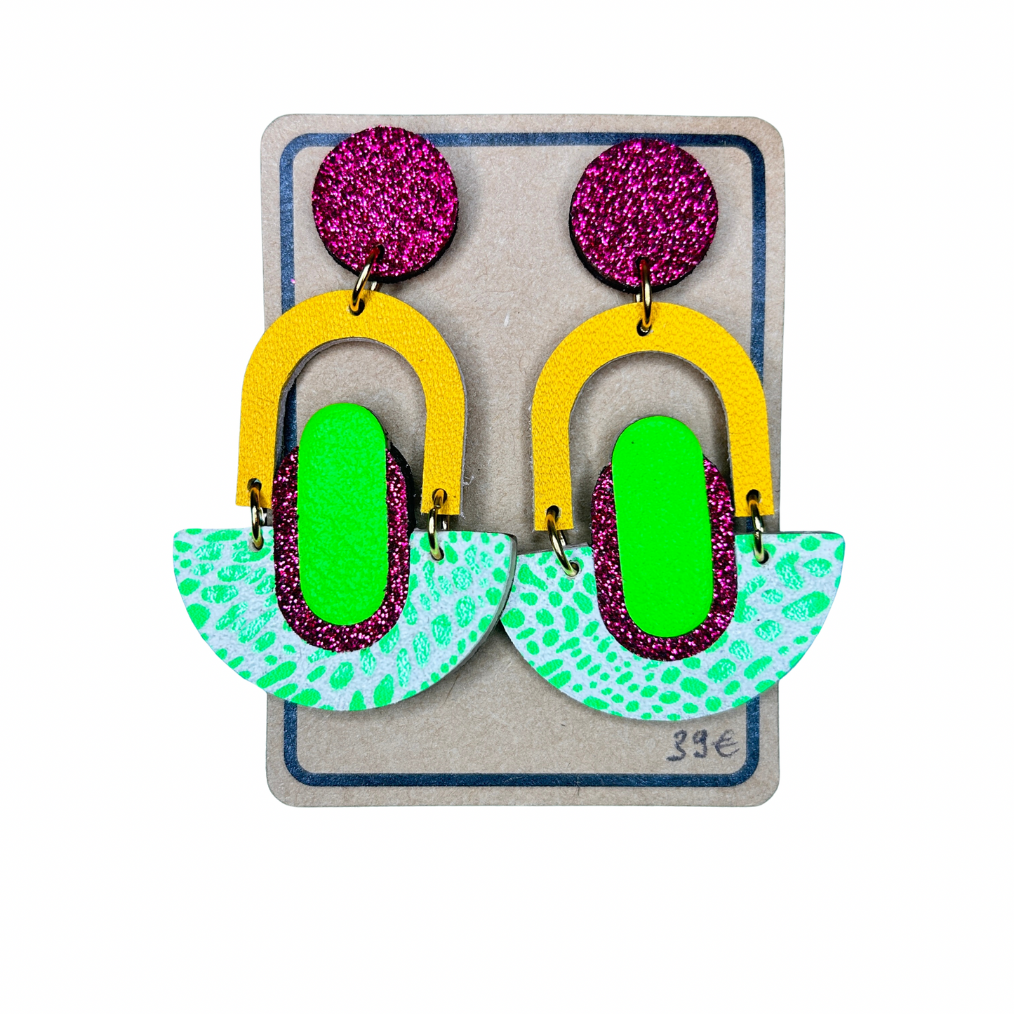 Boucles d’oreilles géométriques Osulis