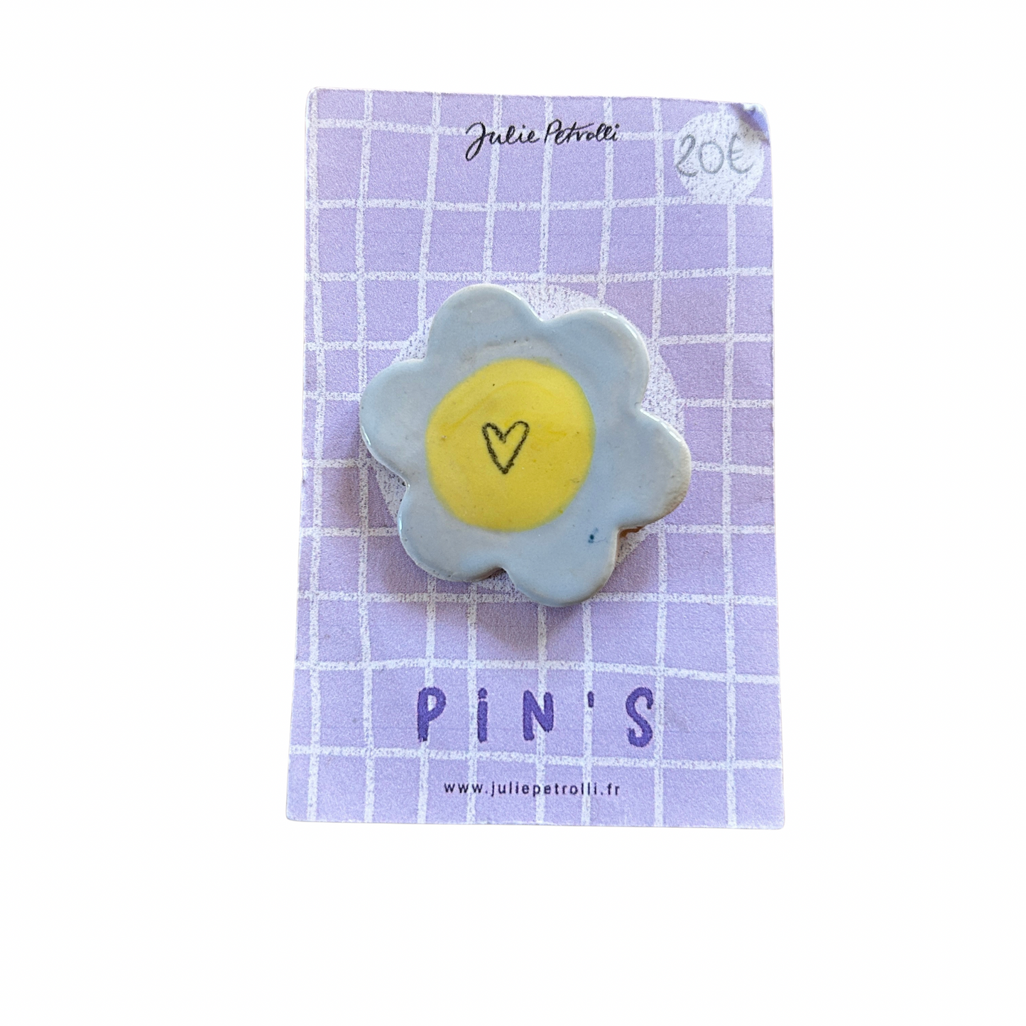 Pin’s fleur Julie Petrolli