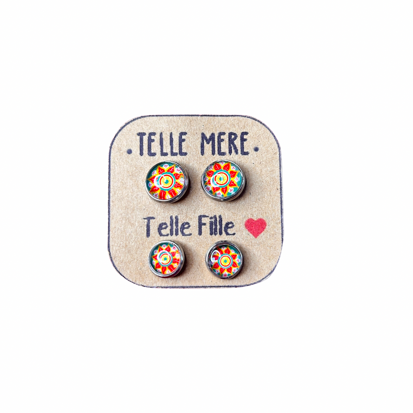 Puces d’oreilles Mère / fille Dans l’air du temps