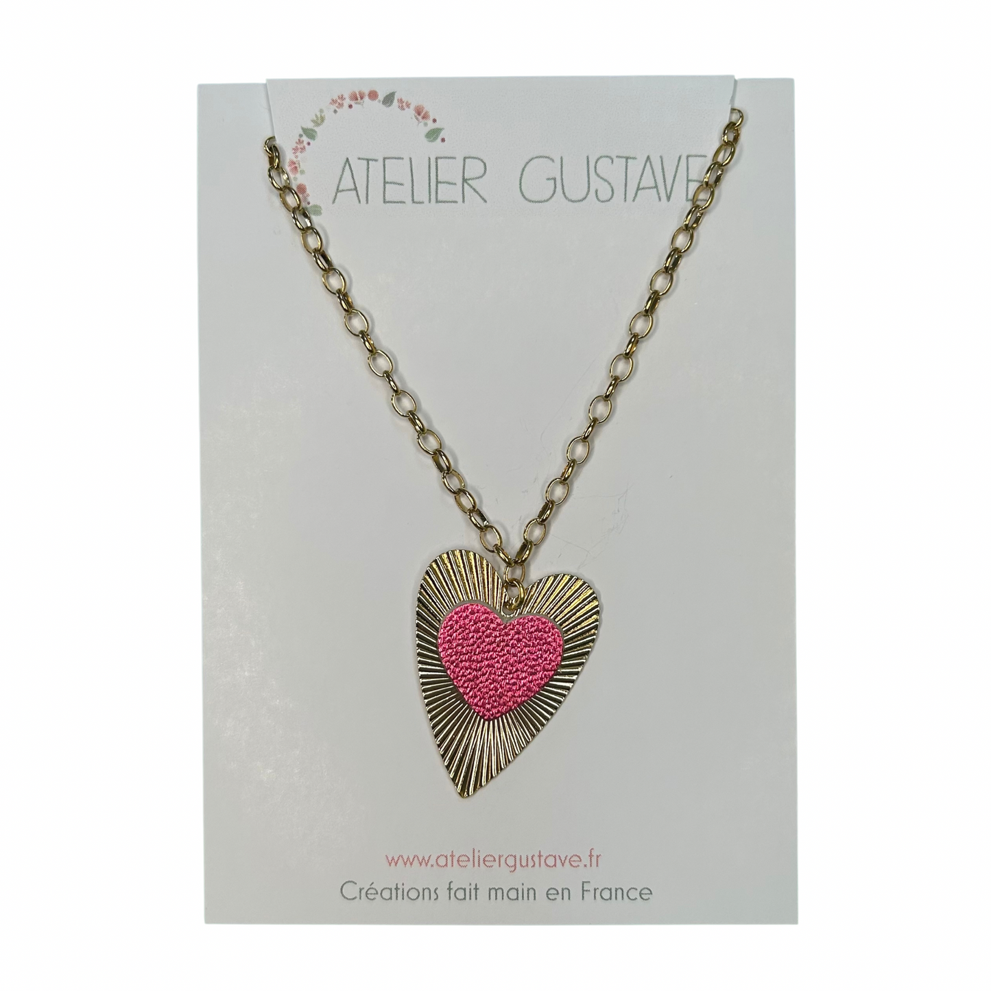 Collier cupidon Atelier Gustave