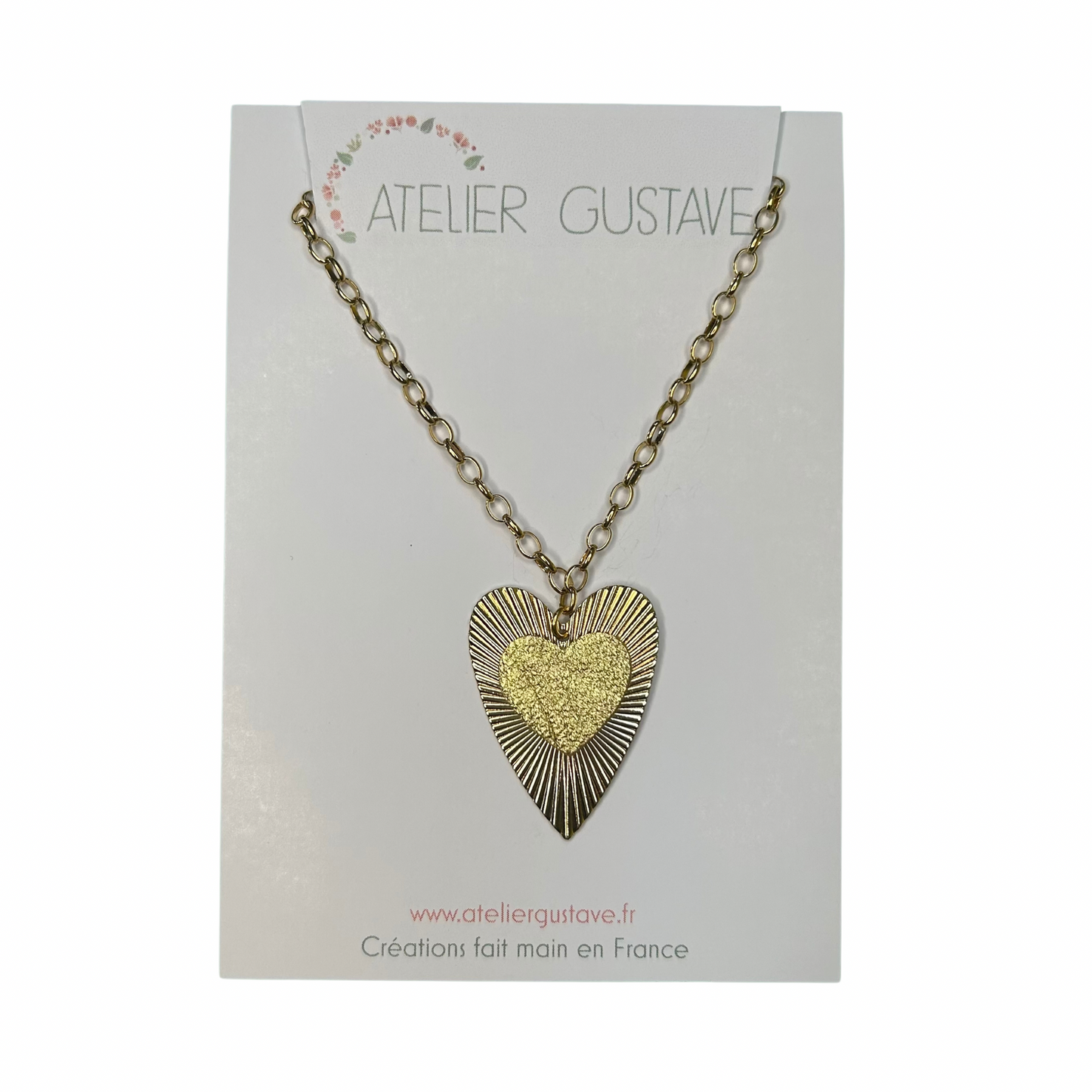Collier cupidon Atelier Gustave