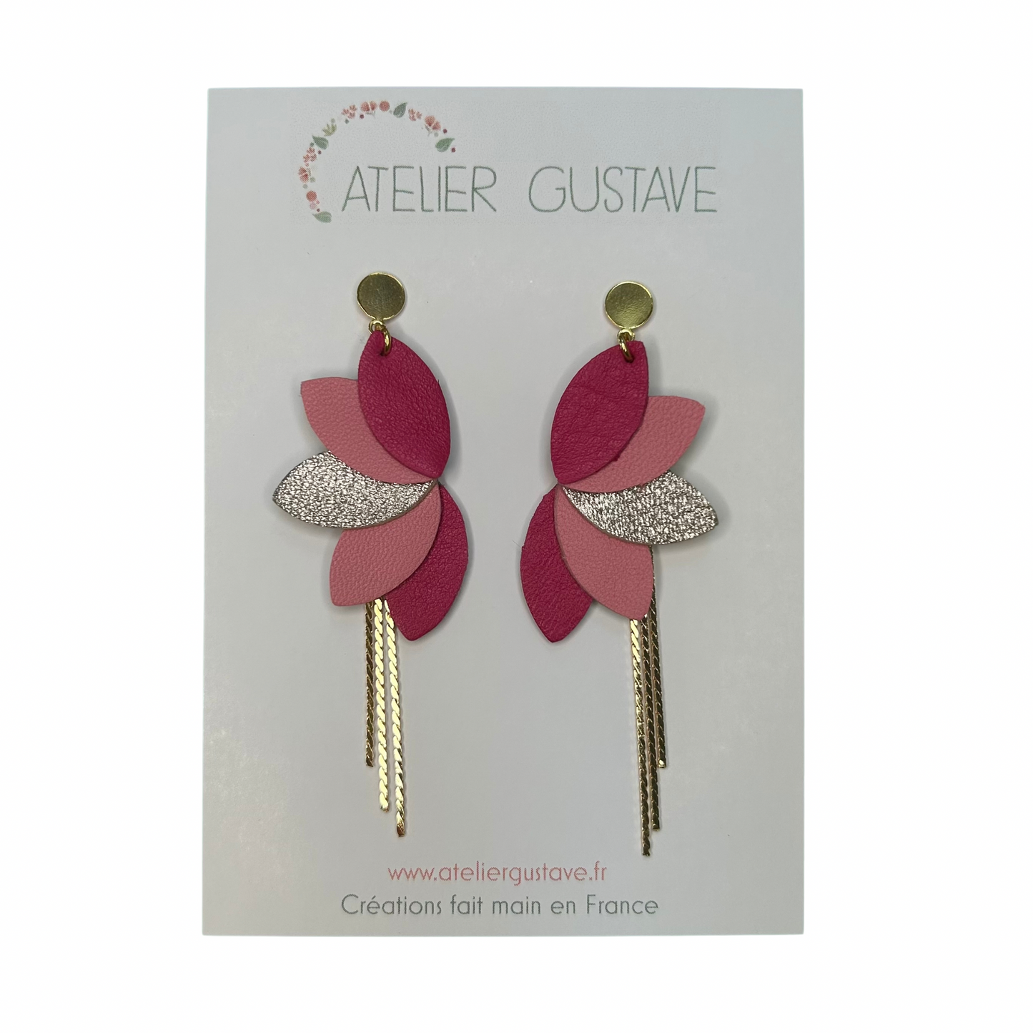 Boucles d’oreilles Salomé Atelier Gustave