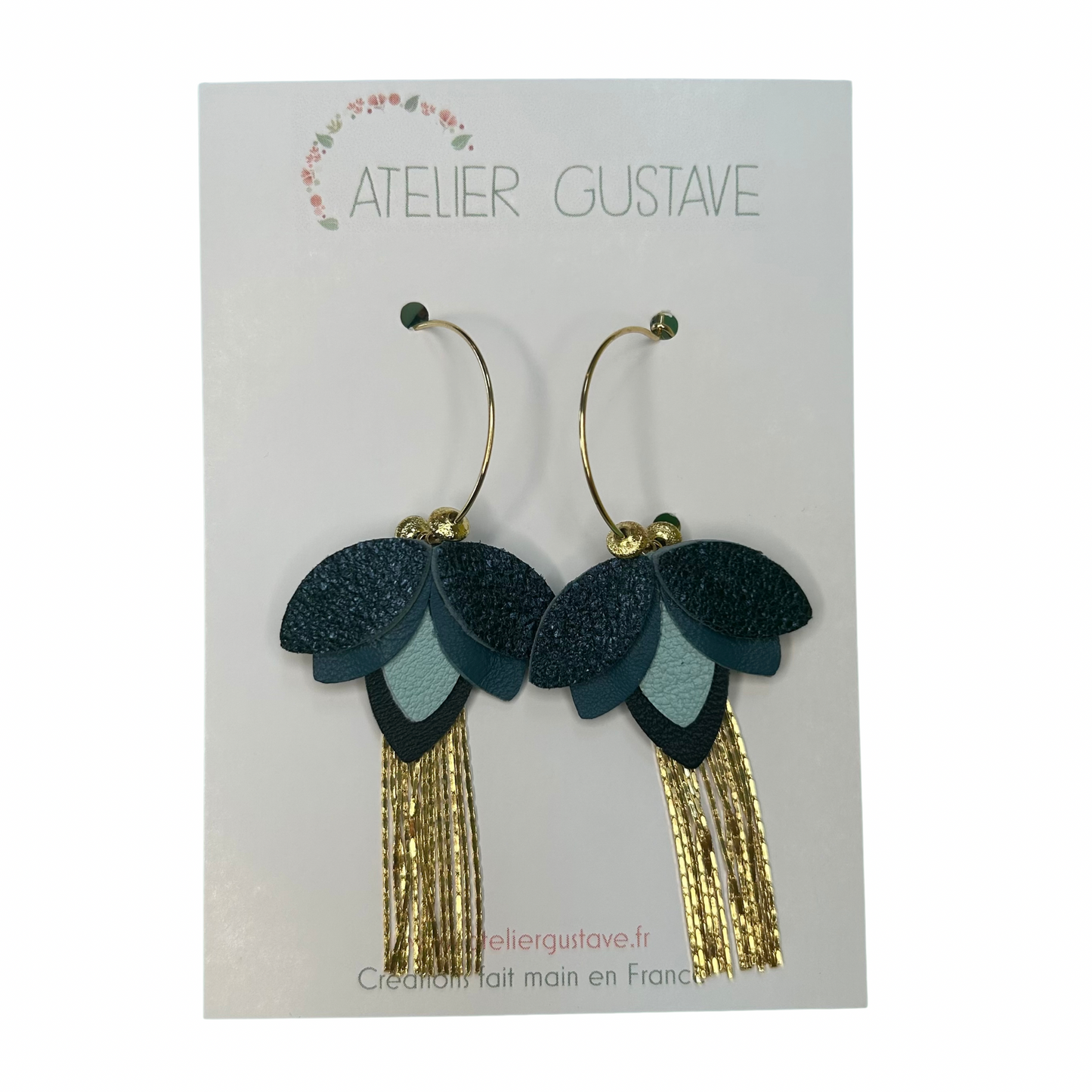 Créoles Ninon Atelier Gustave