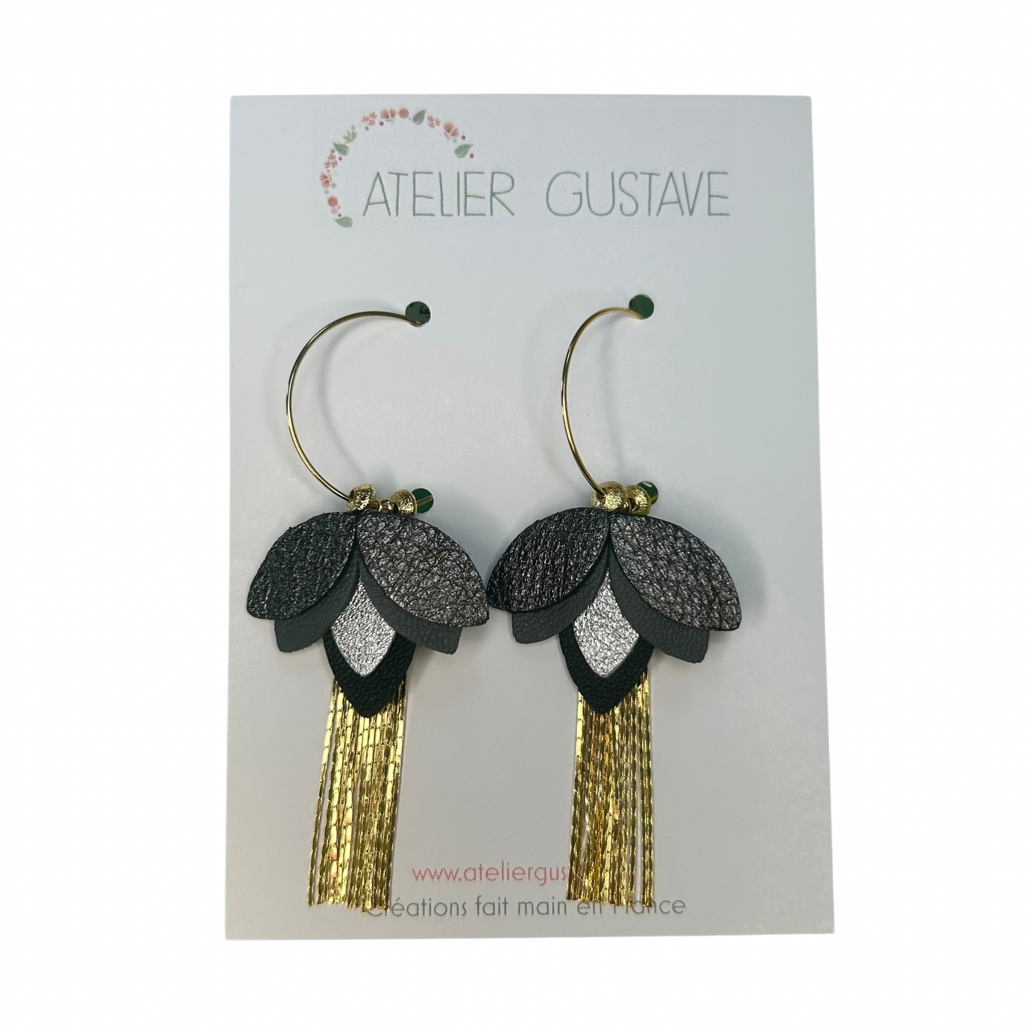 Créoles Ninon Atelier Gustave