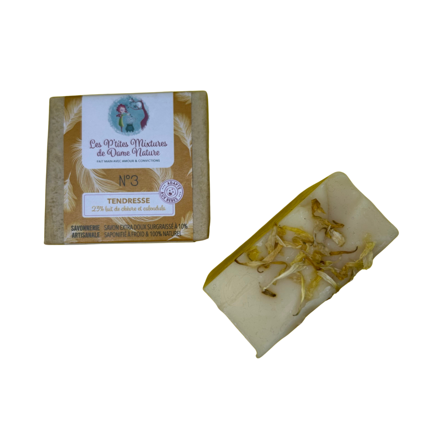 Savon tendresse Les p’tites mixtures de dame nature