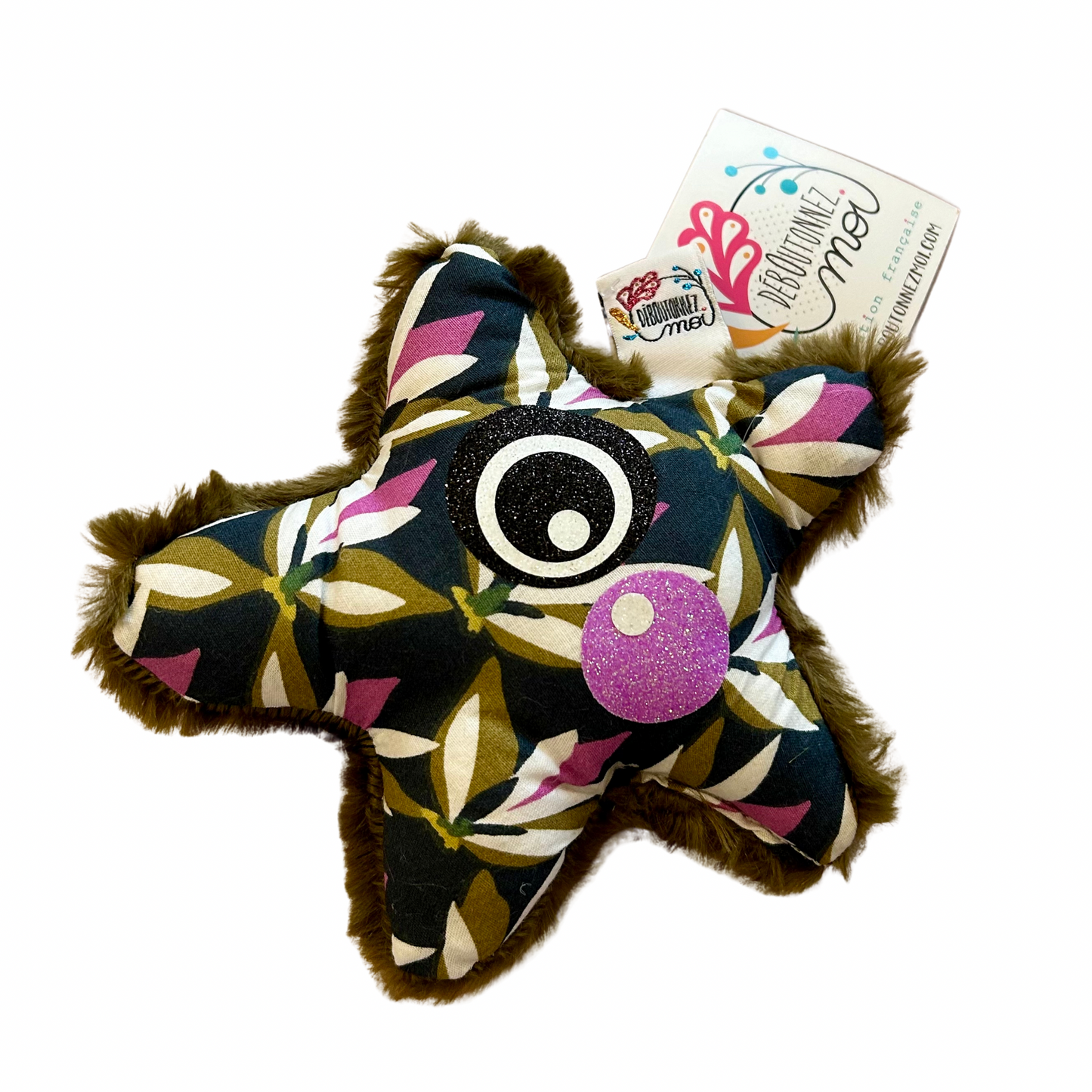 Coussin étoile Déboutonnez-moi