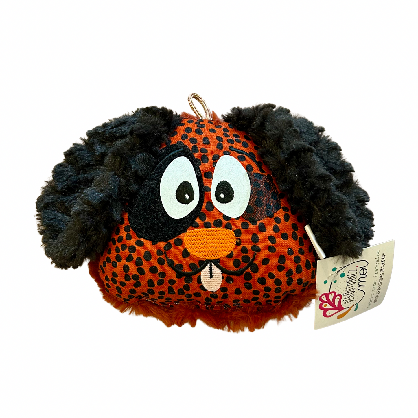 Coussin chiot Déboutonnez moi