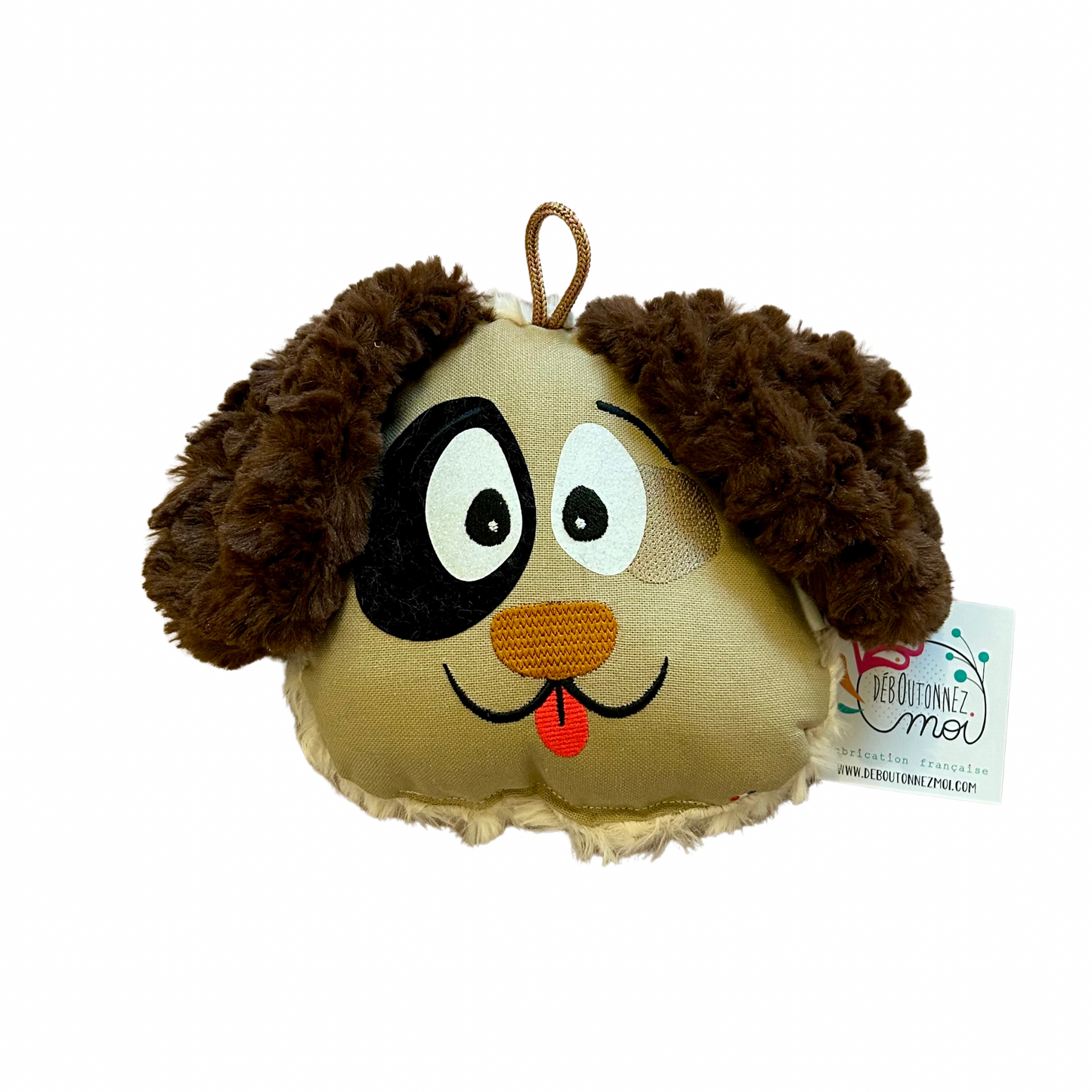 Coussin chiot Déboutonnez-moi