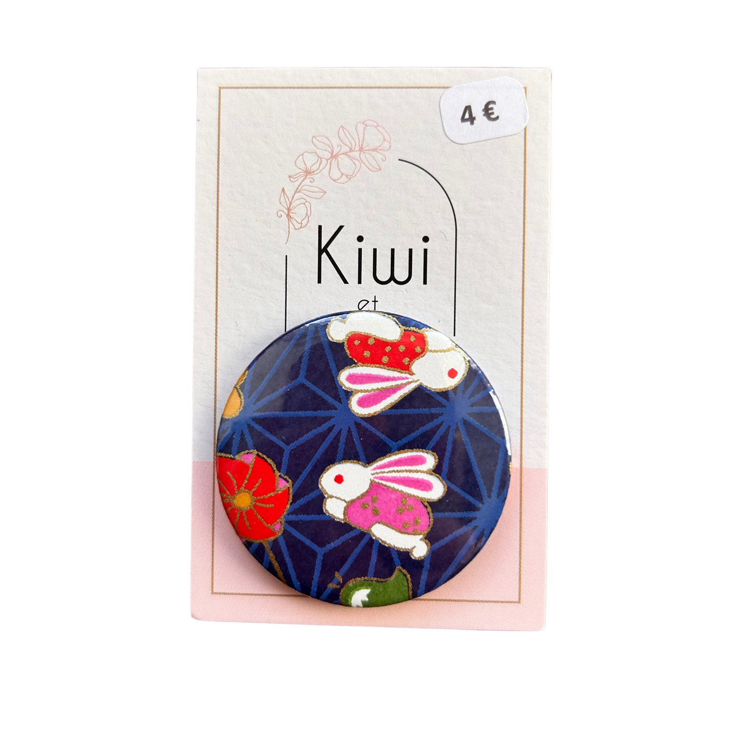 Badge Kiwi et compagnie