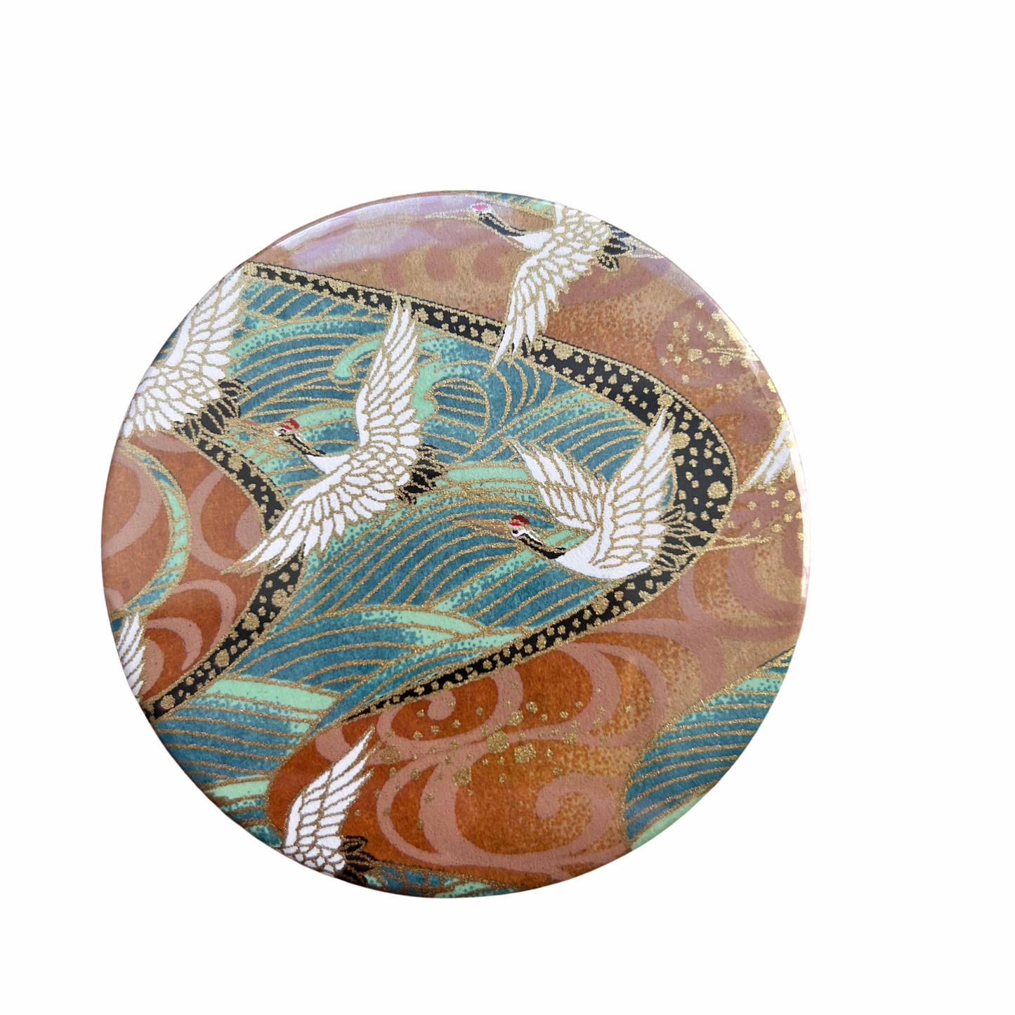 Miroir de poche Kiwi et compagnie