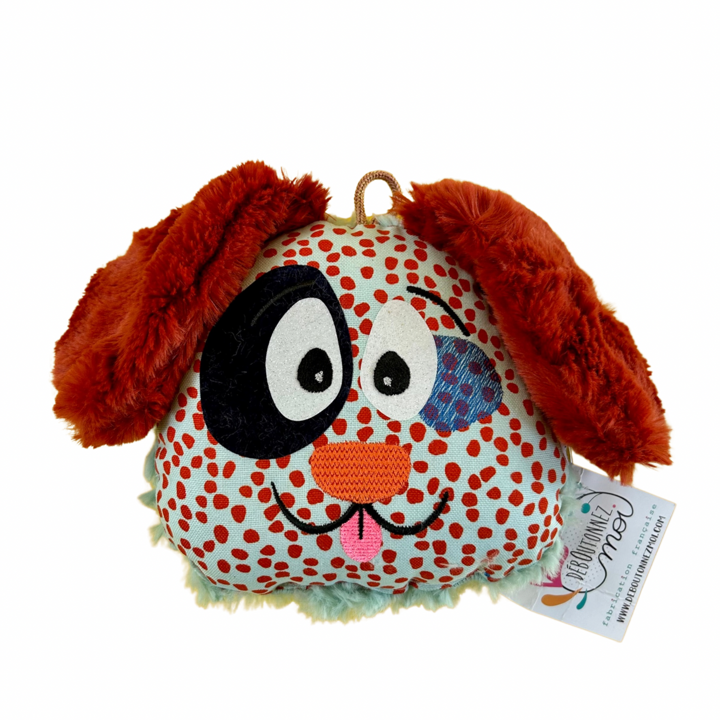 Coussin Chiot Déboutonnez - moi