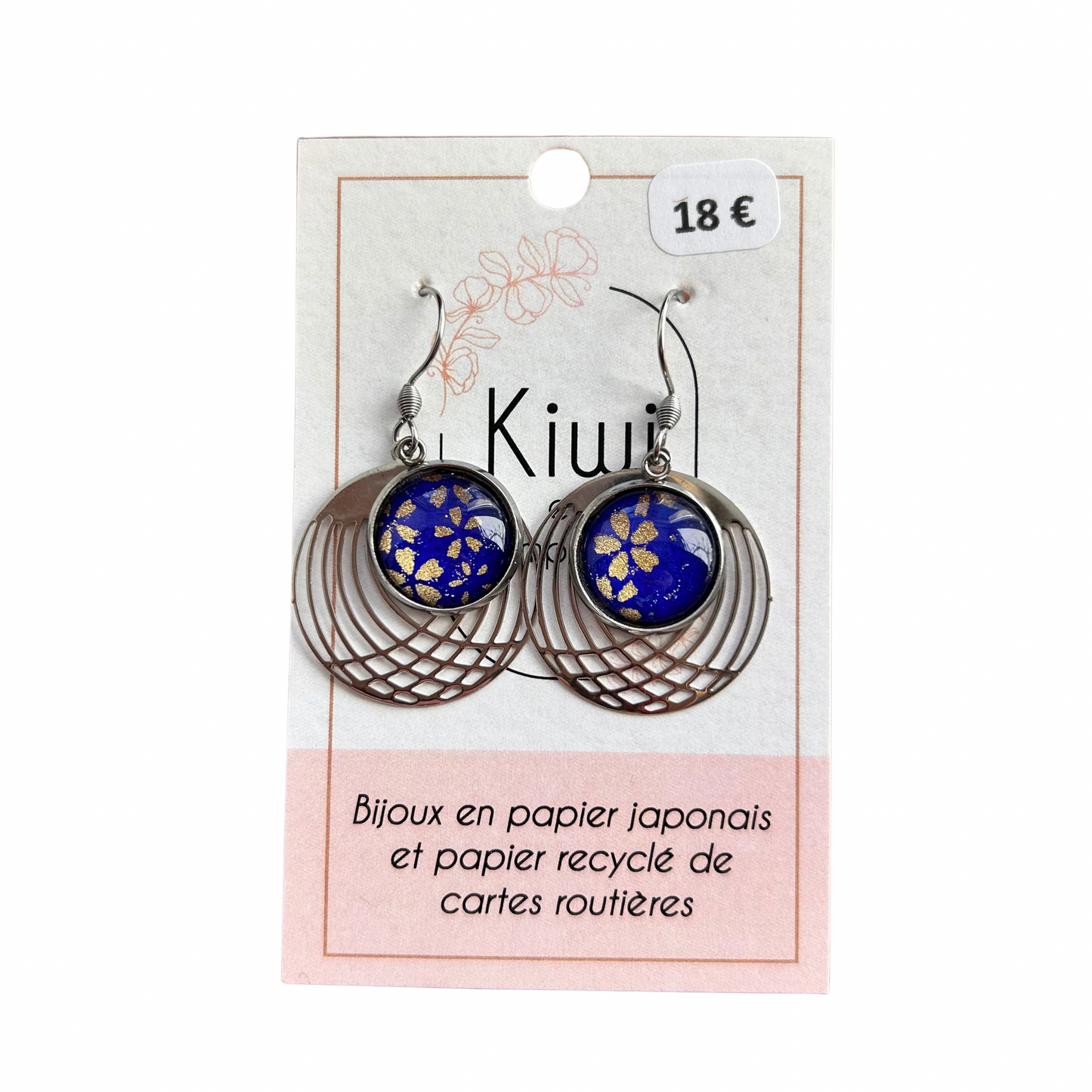 Boucles d’oreilles Kiwi et compagnie
