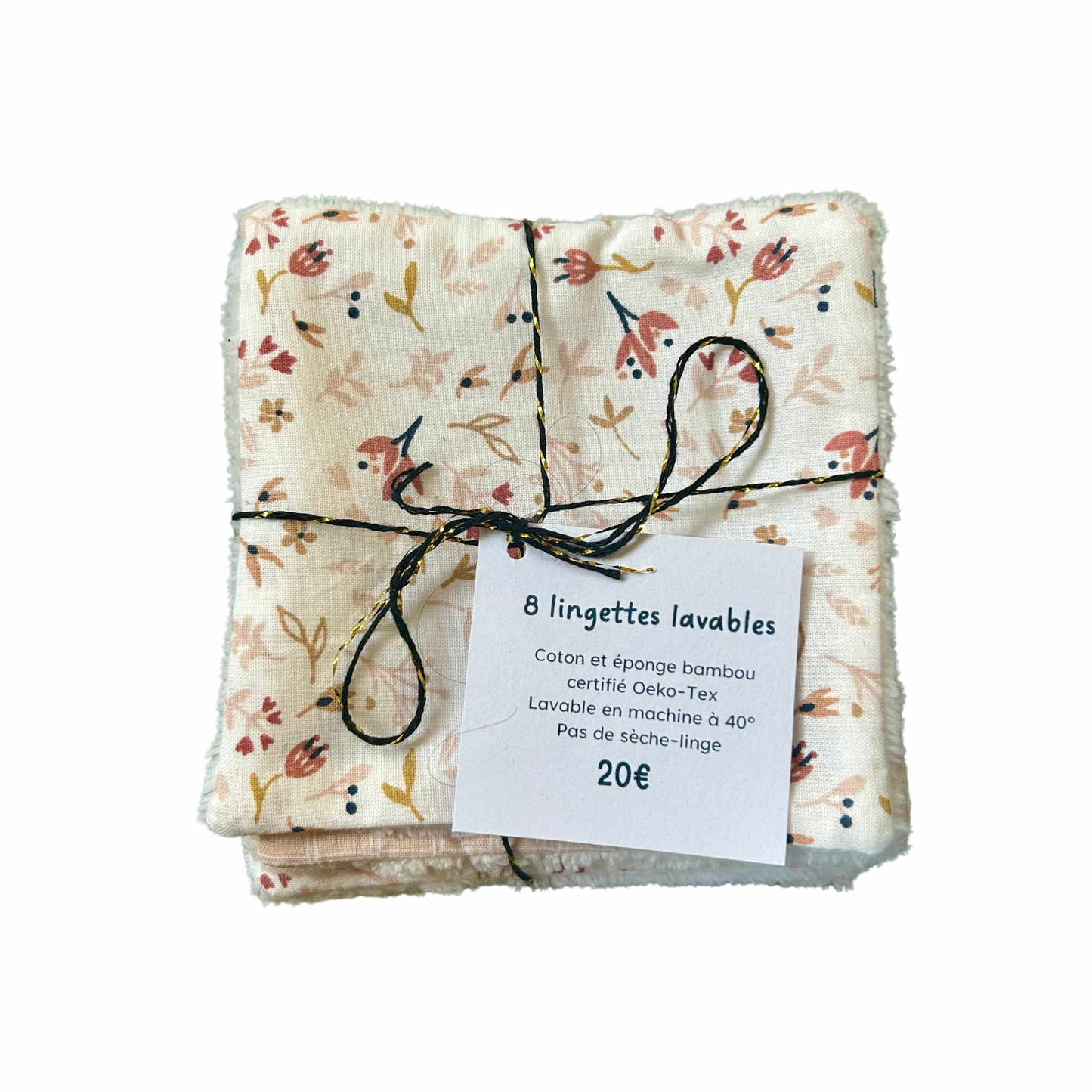 Lingettes lavables Milie Créas