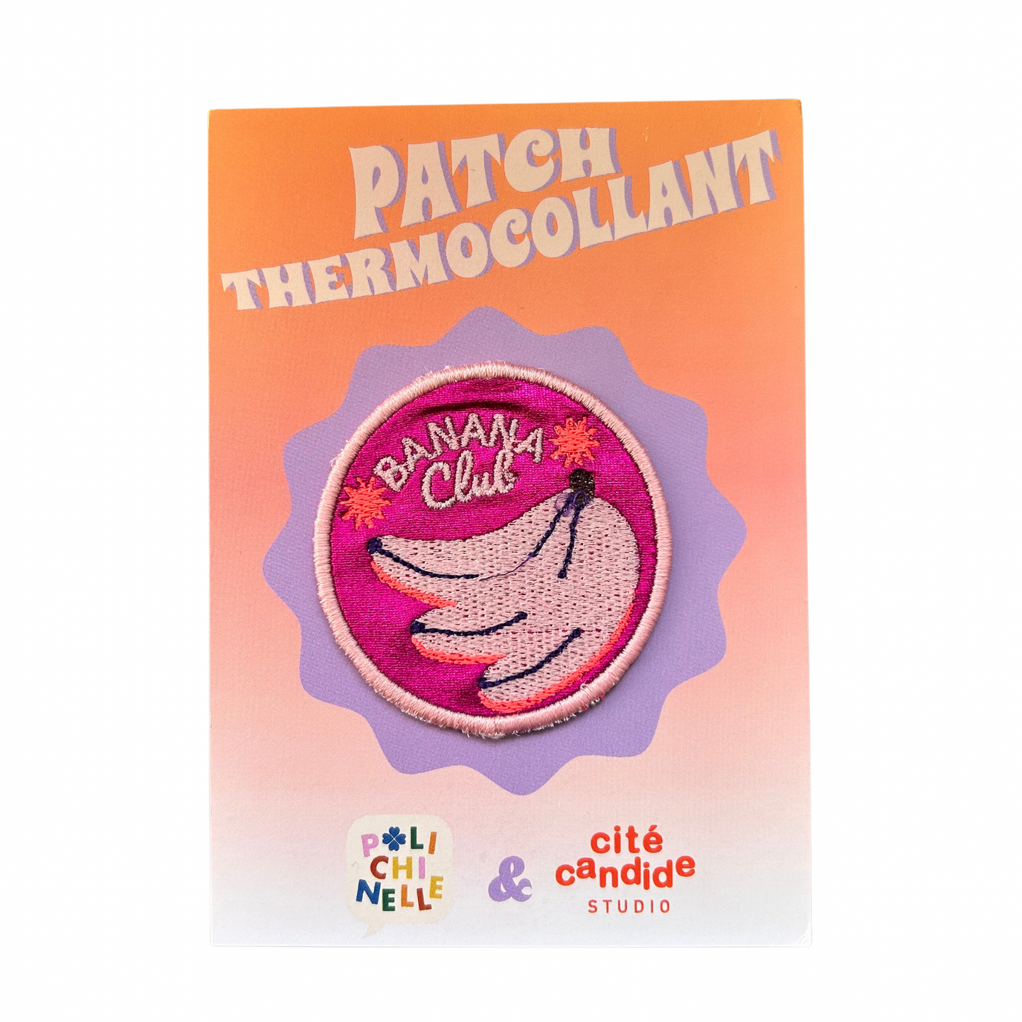 Écusson à thermocoller Polichinelle