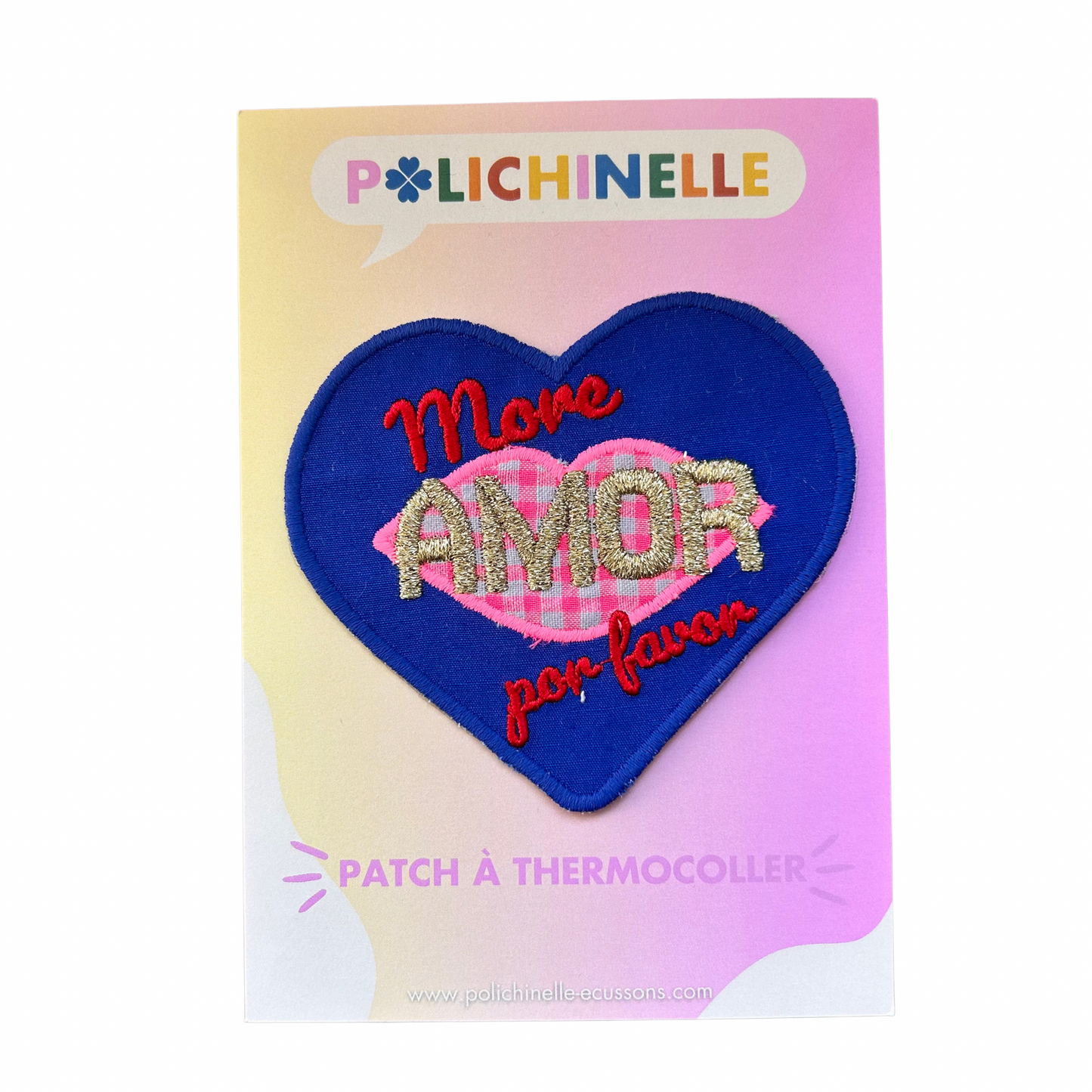 Écusson à thermocoller Polichinelle