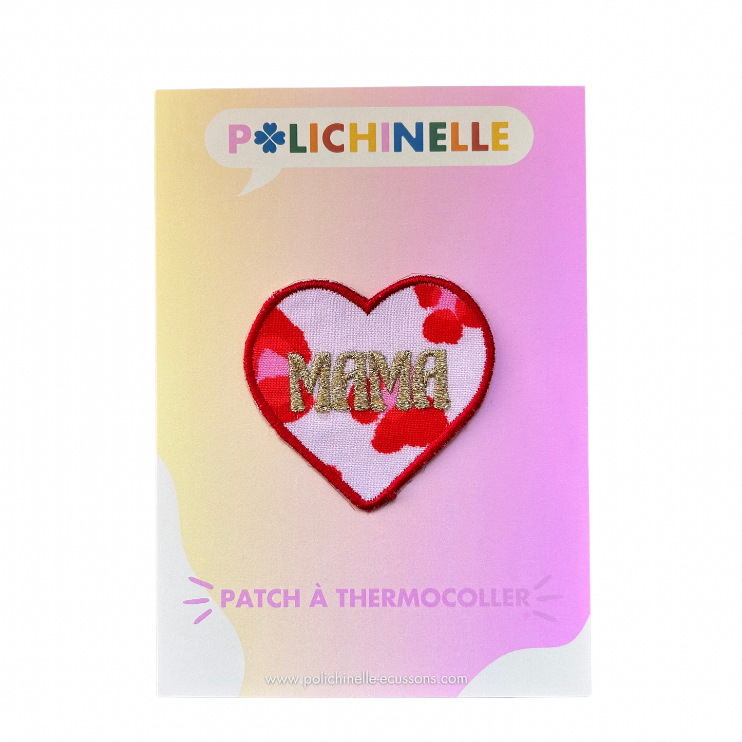 Écusson à thermocoller Polichinelle