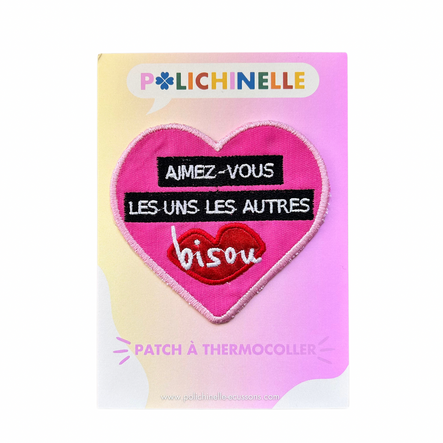 Écusson à thermocoller Polichinelle