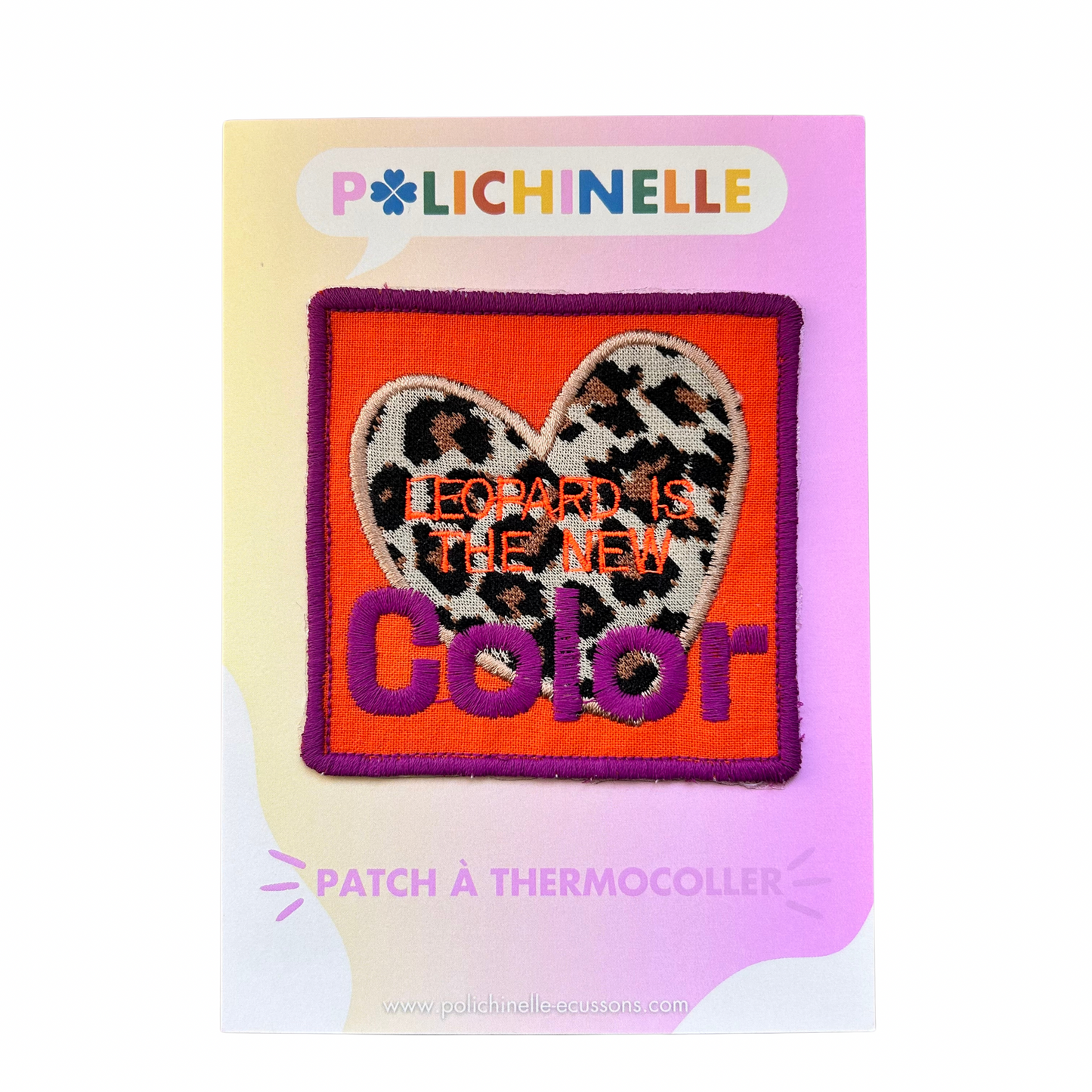 Écusson à thermocoller Polichinelle