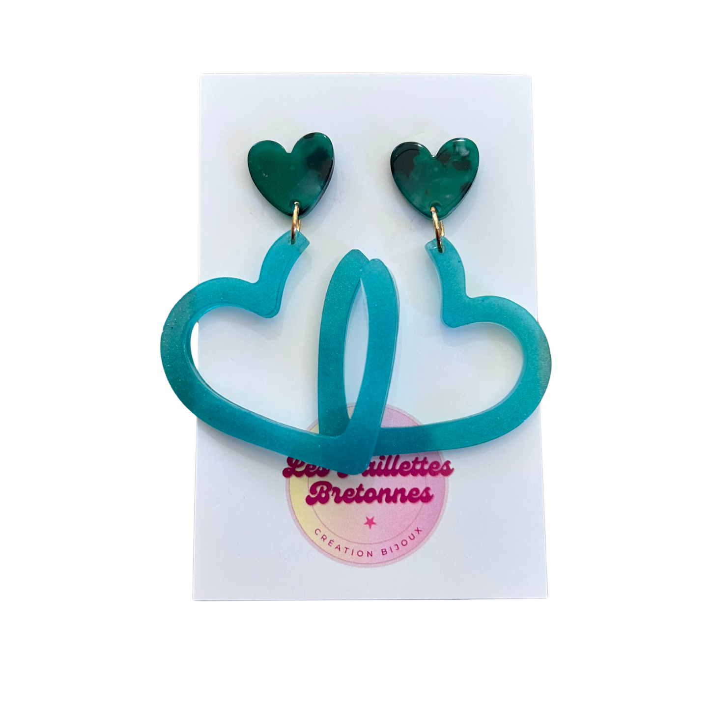 Boucles d’oreilles Les paillettes bretonnes