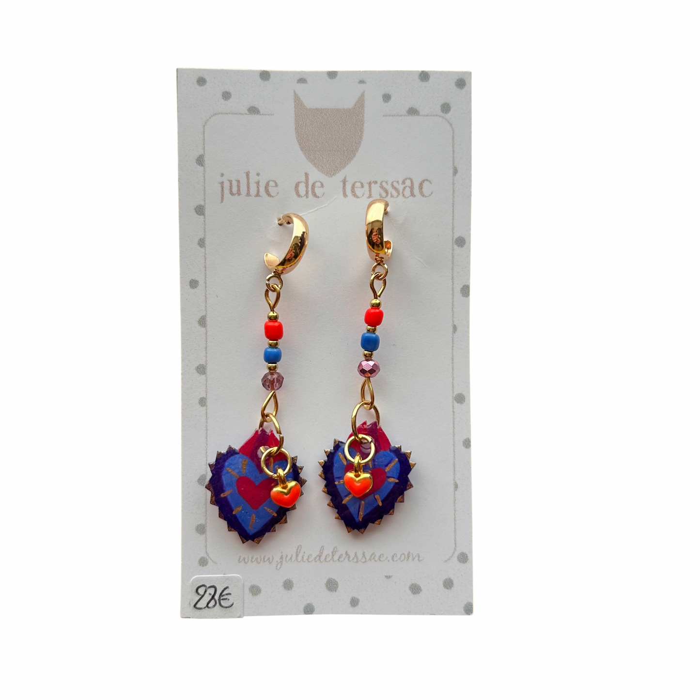 Boucles d’oreilles Ex-voto Julie Deterssac