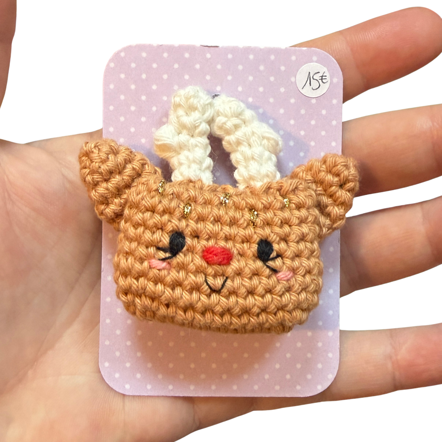 Broche renne Jonitha boutique