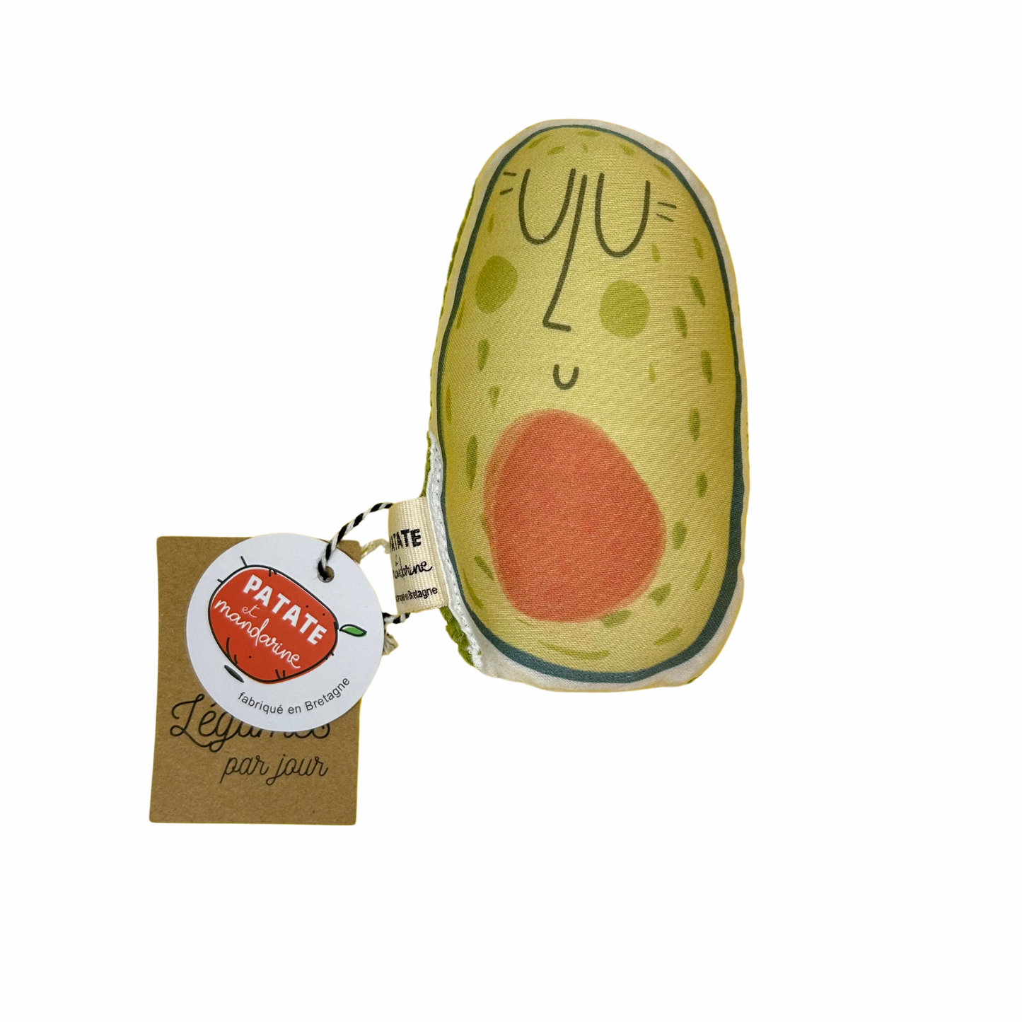 Hochet avocat Patate et Mandarine