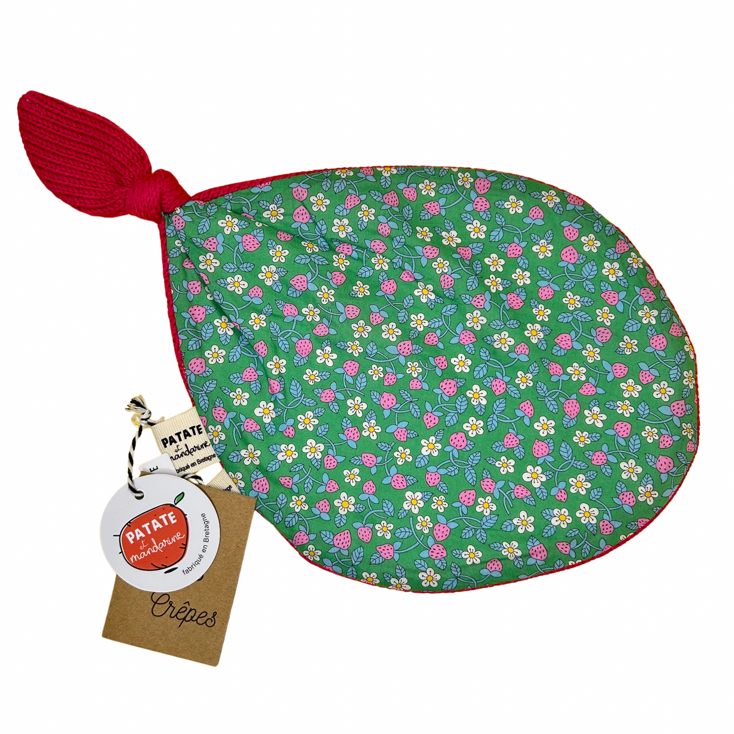 Doudou petite crêpe Patate et Mandarine