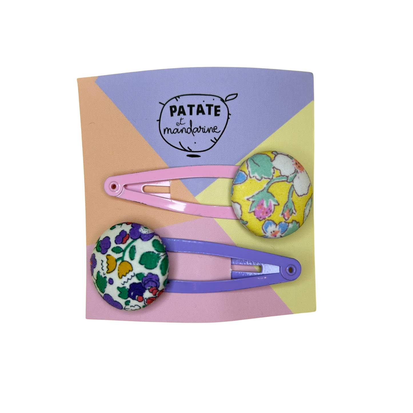 Barrettes patate et mandarine