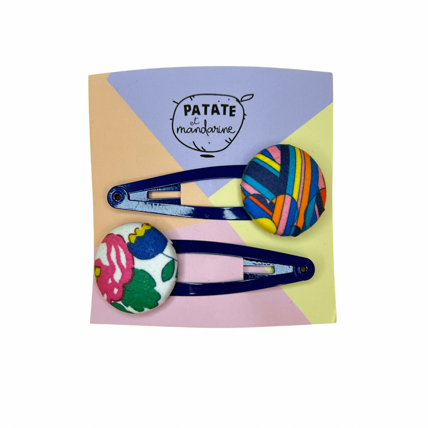 Barrettes patate et mandarine