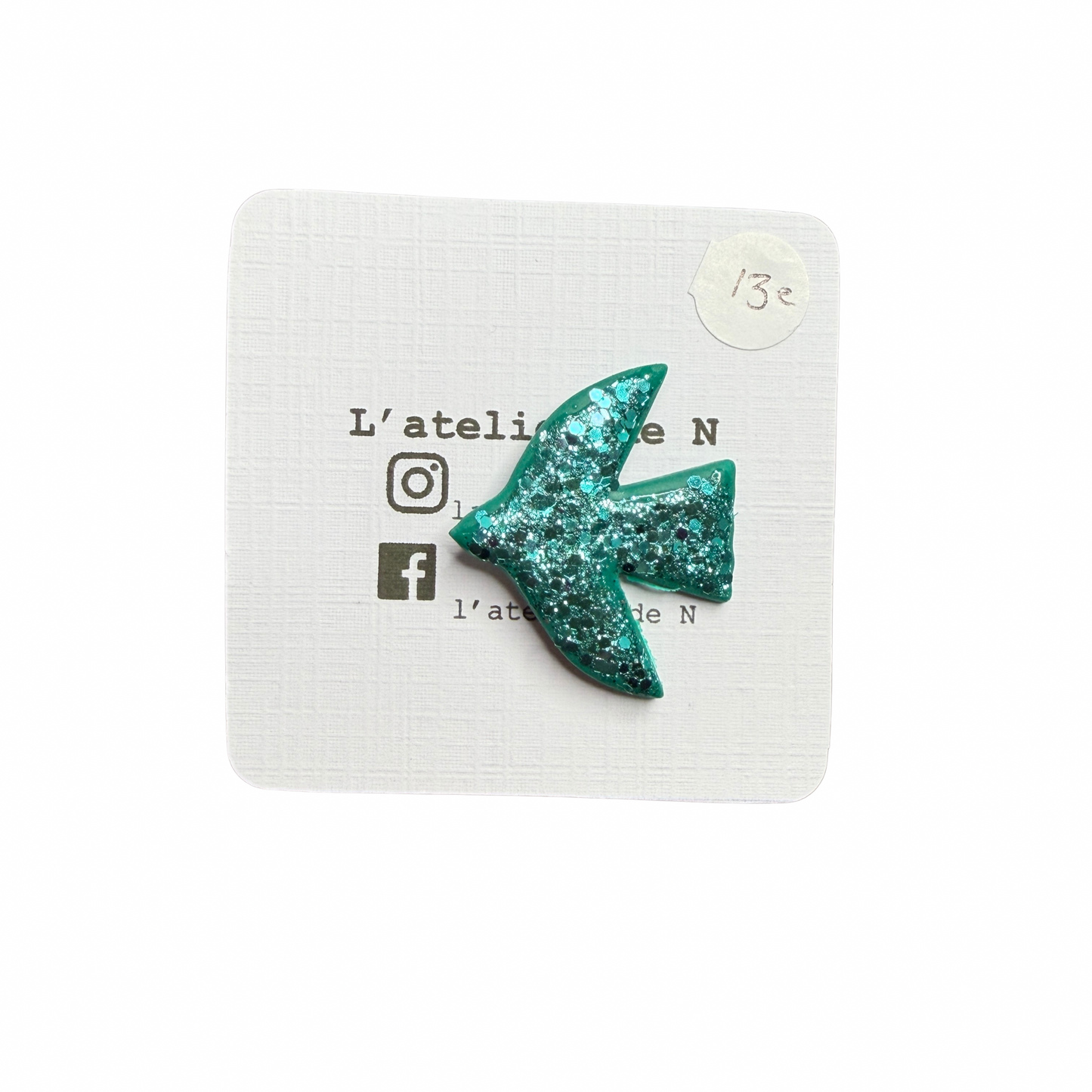 Pin’s oiseau L’atelier de N