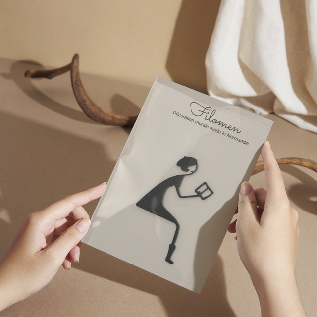 Décoration lectrice Filomen 3D