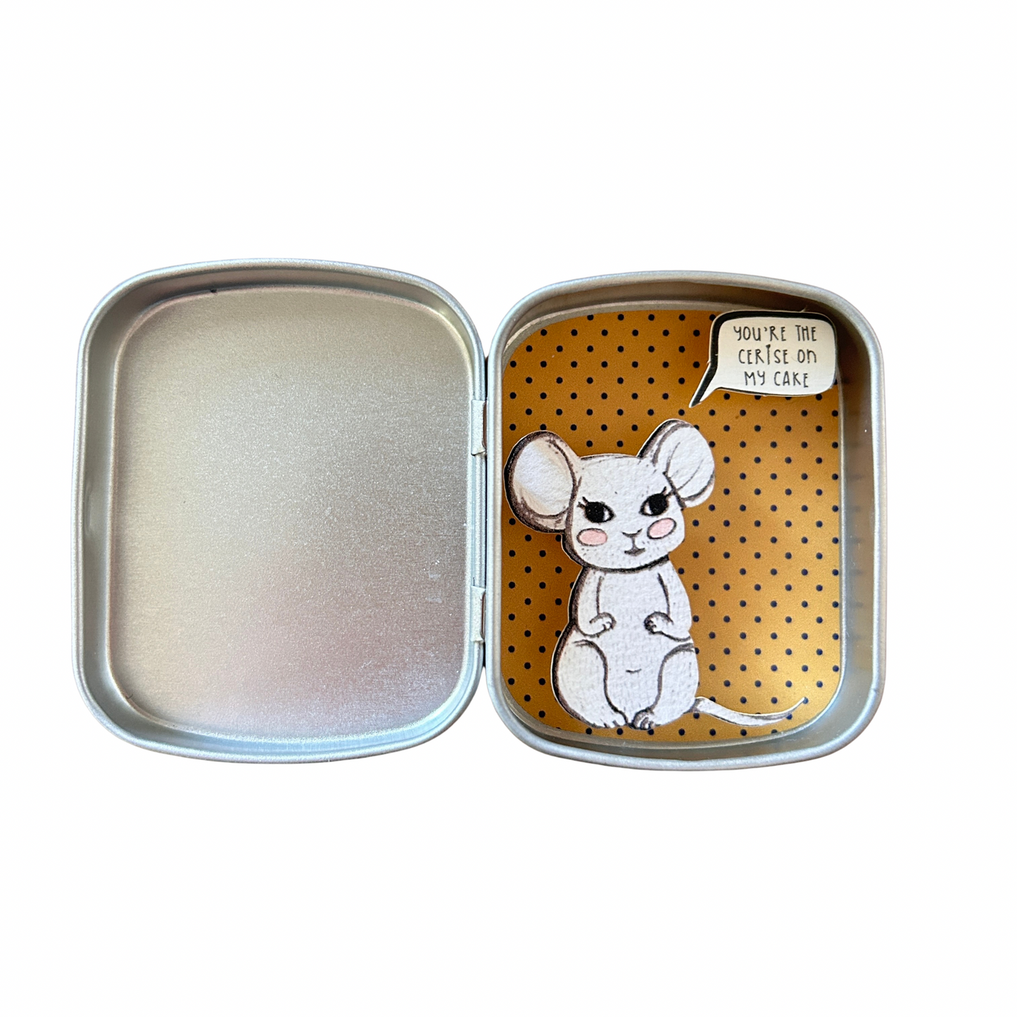 Boîte réconfort minute " you’re the cerise on my cake " Papier clémentine