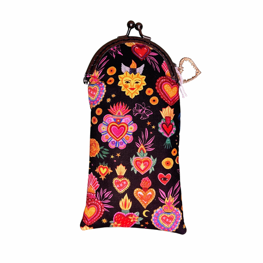 Étui à lunettes - Emma et le lapin blanc