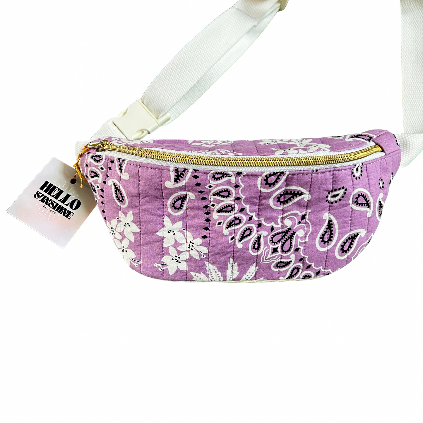 Sac banane imprimé bandana Hello sunshine