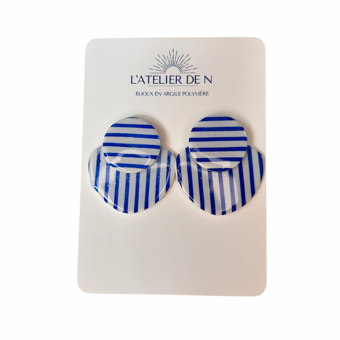 Boucles d’oreilles Marine L’atelier de N