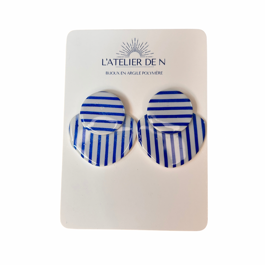 Boucles d’oreilles Marine L’atelier de N