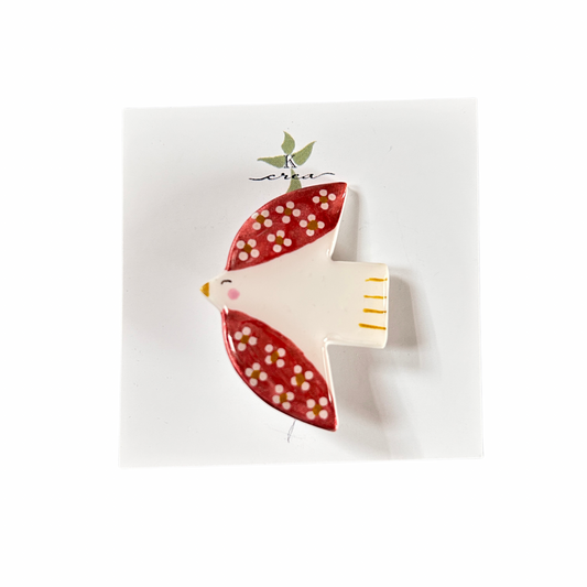 Broche oiseau Kcrea