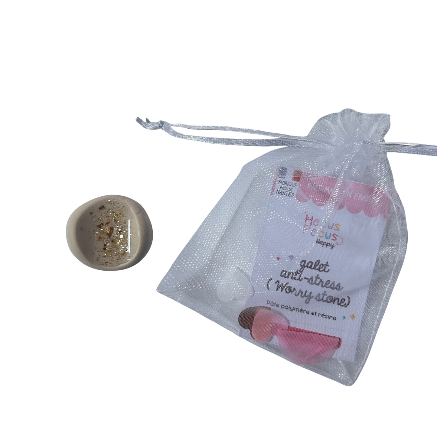 Worry Stone – Galet anti-stress artisanal Hocus Pocus