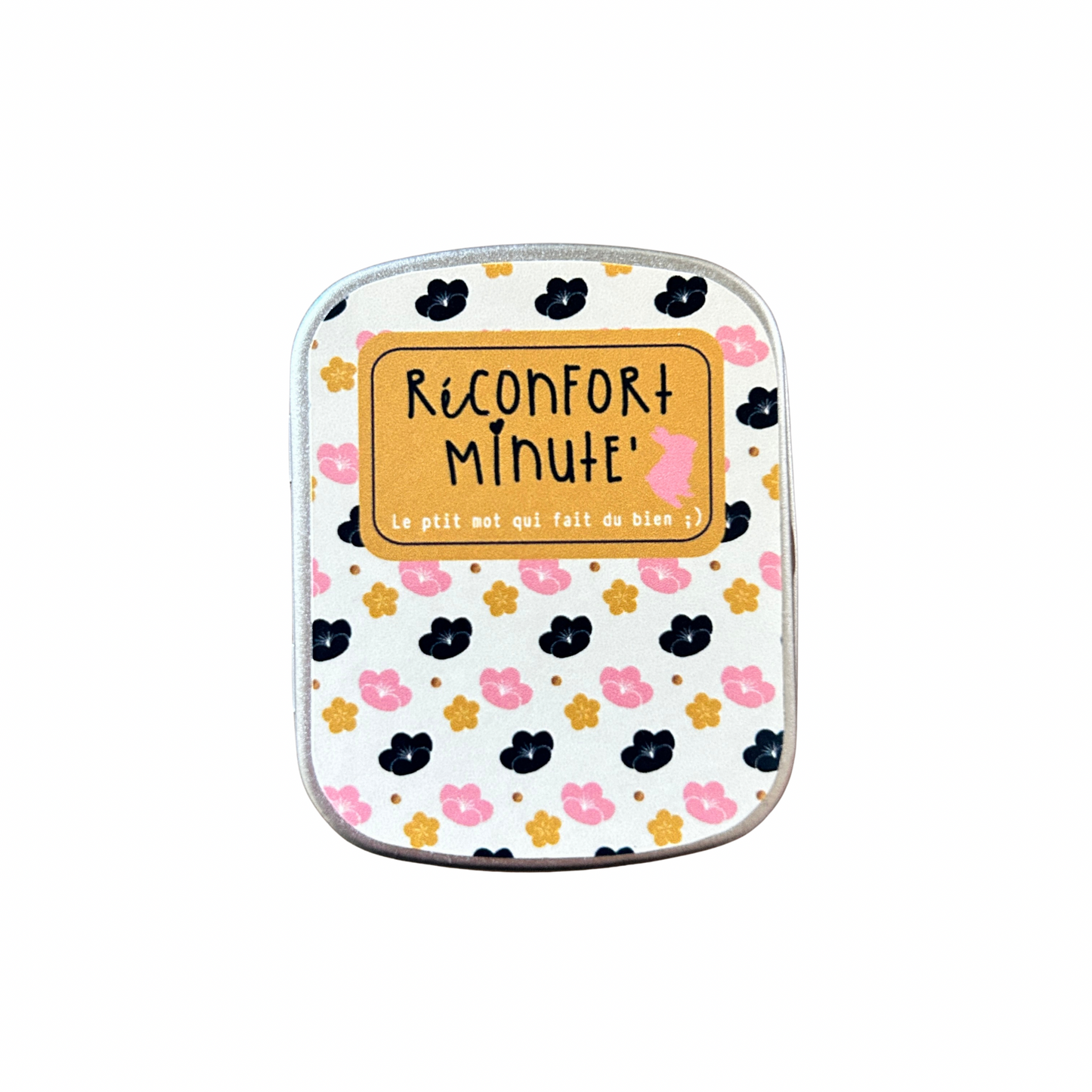 Boîte réconfort minute " tu es extra ordinaire " Papier clémentine