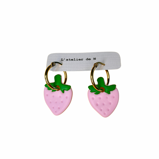 Boucles d’oreilles fruits L’atelier de N