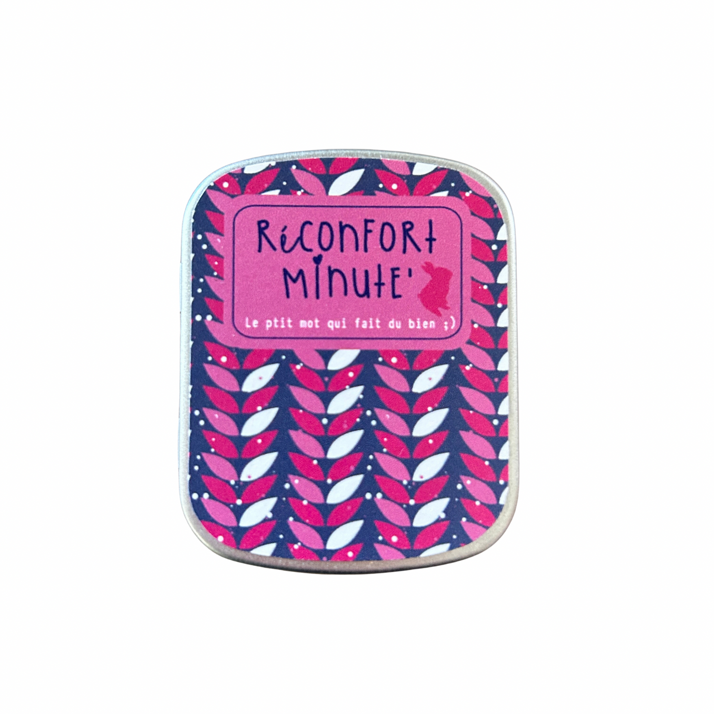 Boîte réconfort minute " je t’aime " Papier clémentine