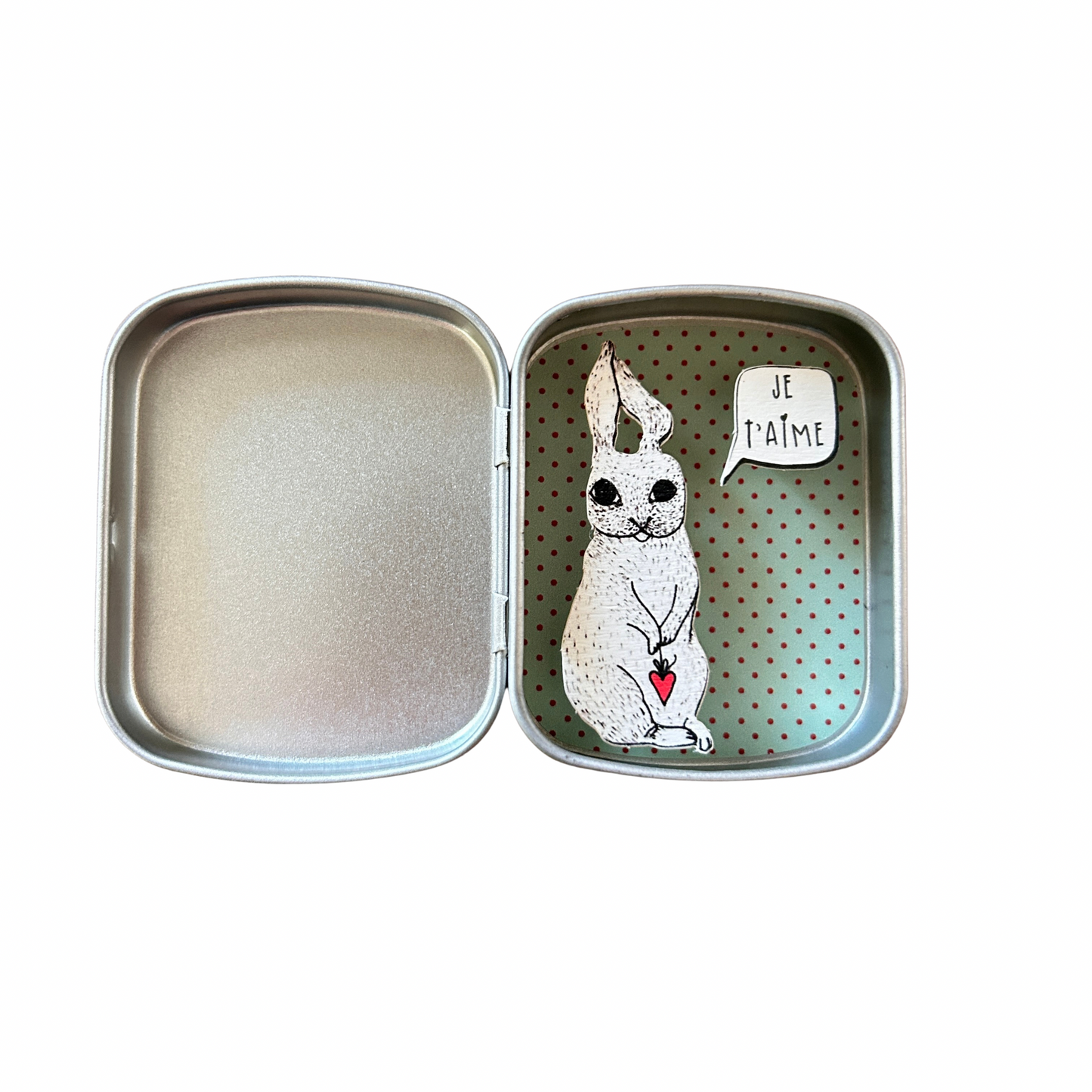 Boîte réconfort minute " je t’aime " Papier clémentine