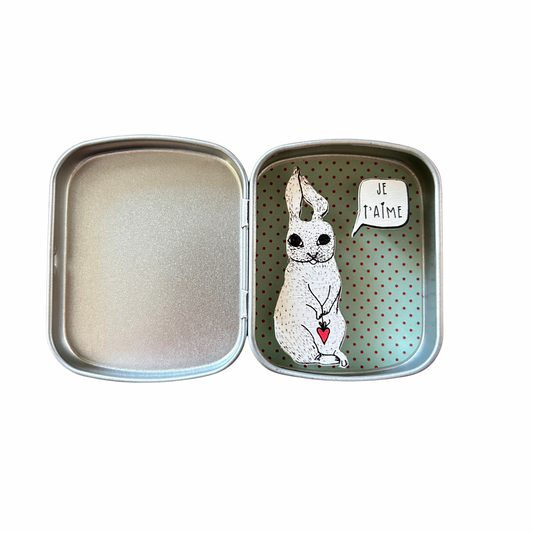 Boîte réconfort minute " je t’aime " Papier clémentine