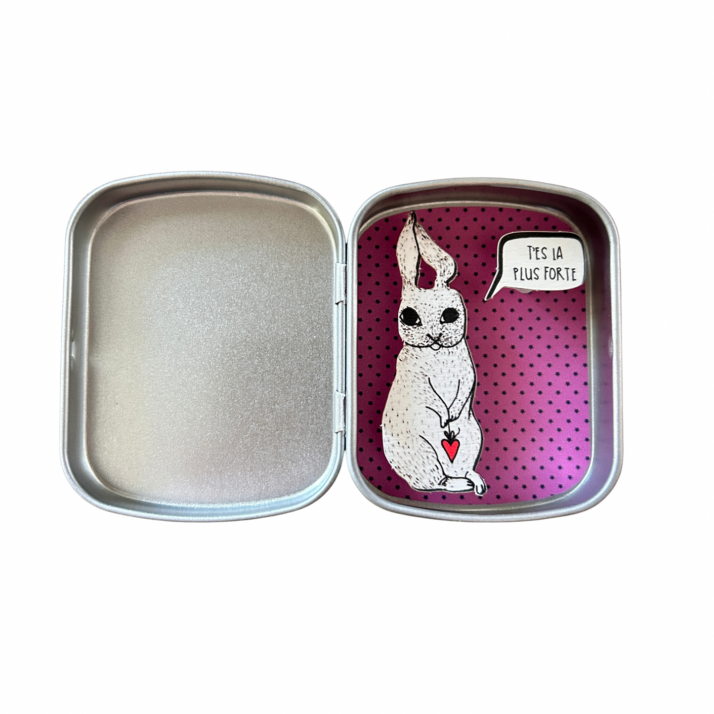 Boîte réconfort minute " tu es extra ordinaire " Papier clémentine